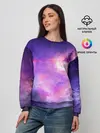Женский свитшот / Космические дали