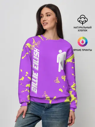 Женский свитшот / BILLIE EILISH / БИЛЛИ АЙЛИШ