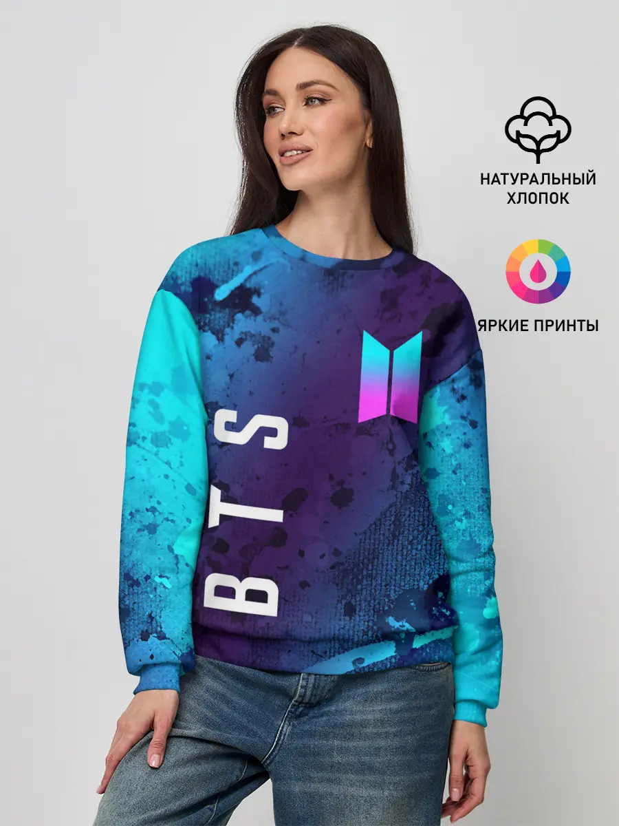 Женский свитшот / BTS / БТС