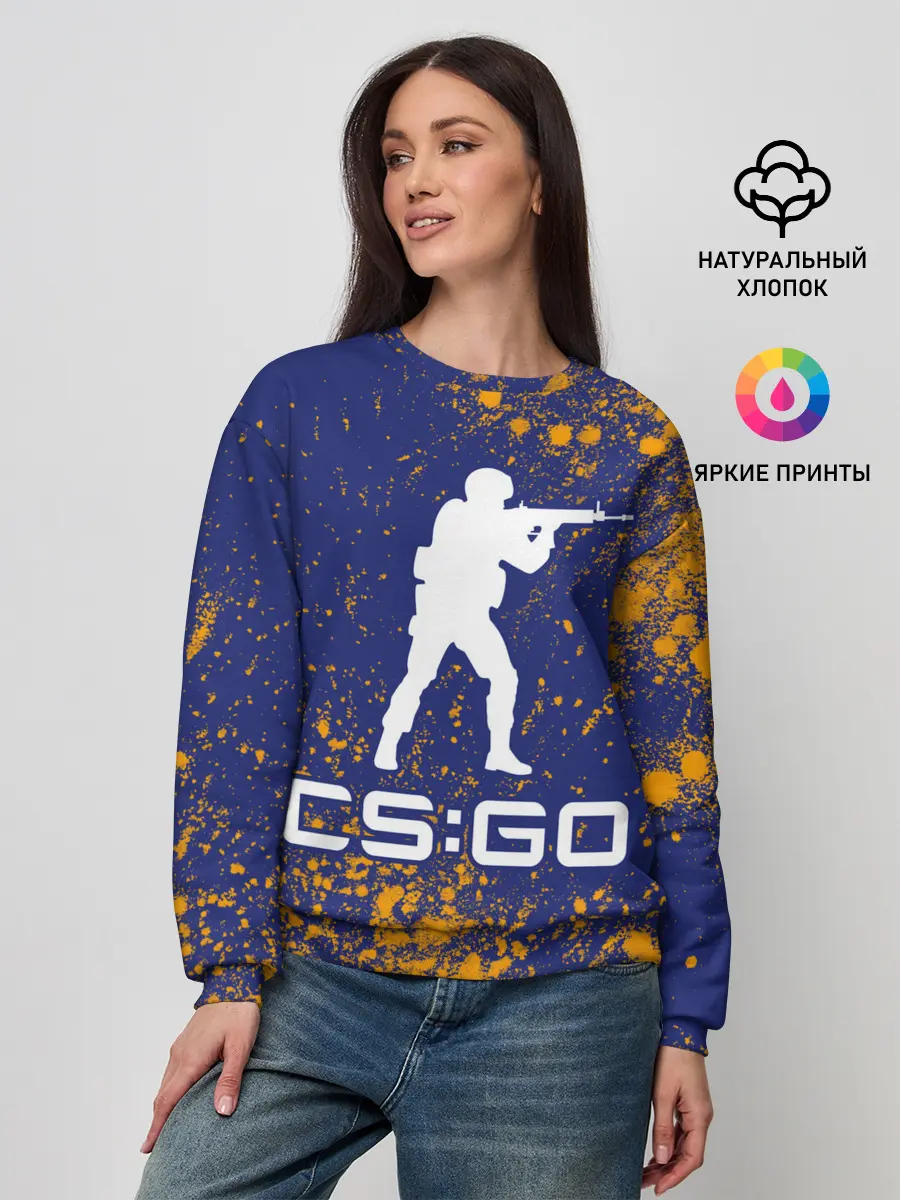 Женский свитшот / CS GO | КС ГО