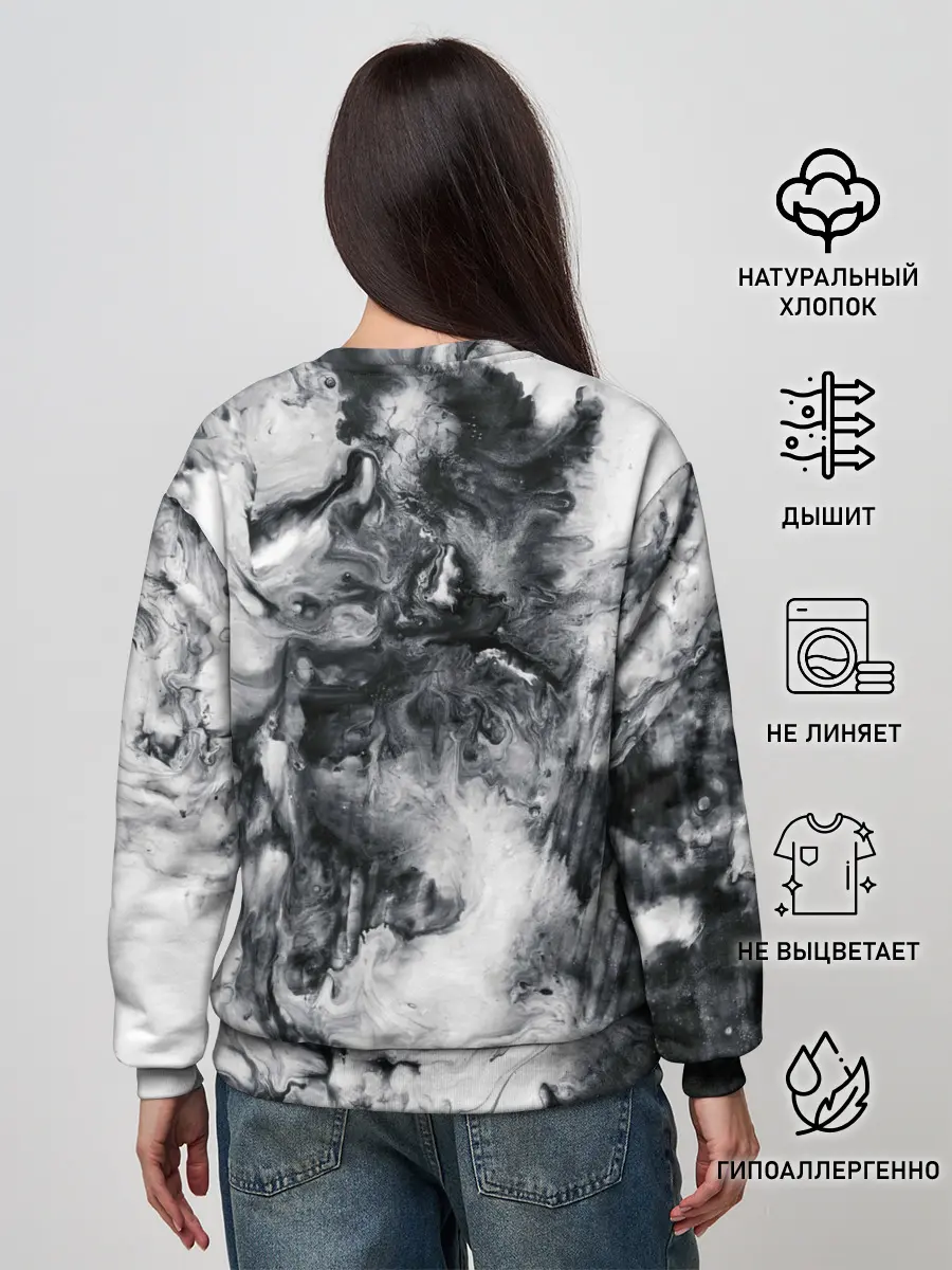 Женский свитшот / МРАМОР