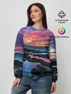 Женский свитшот / Закат