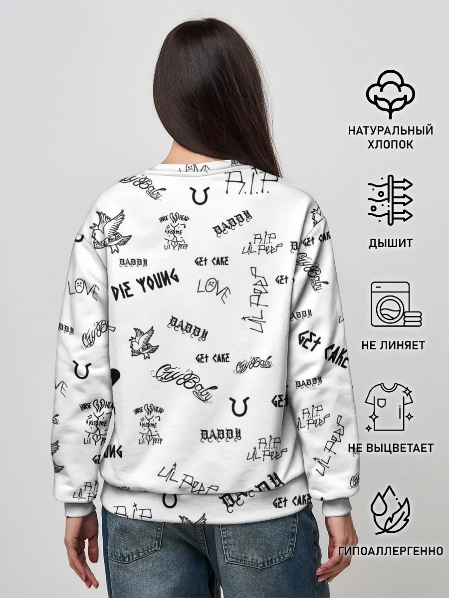 Женский свитшот / Lil Peep