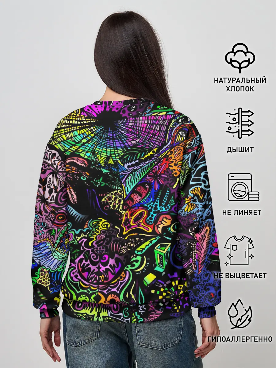 Женский свитшот / PSYHODELIC