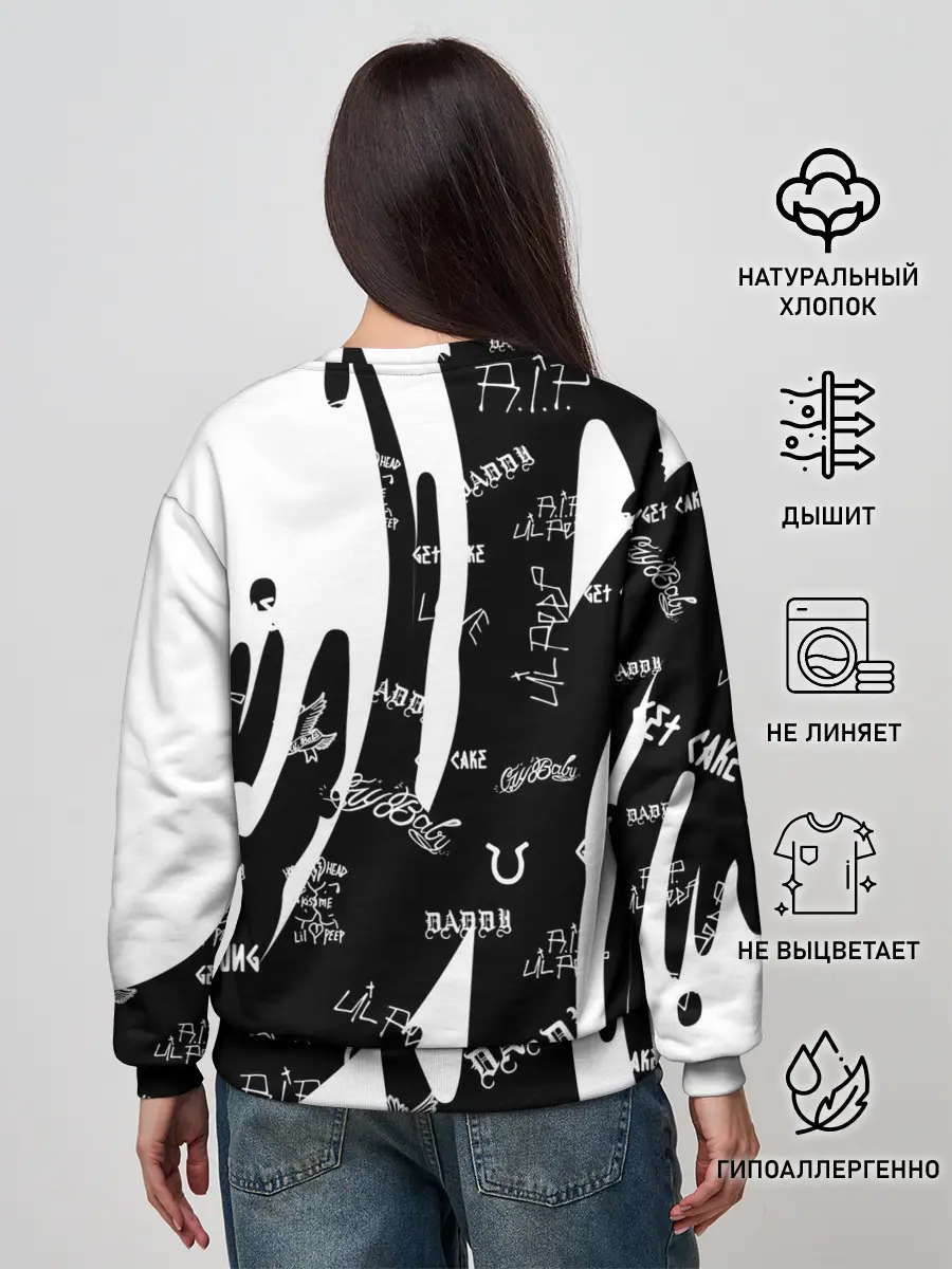 Женский свитшот / Lil Peep