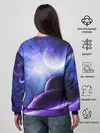 Женский свитшот / Неоновый Космос