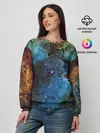 Женский свитшот / Туманный космос