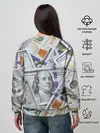 Женский свитшот / Доллары