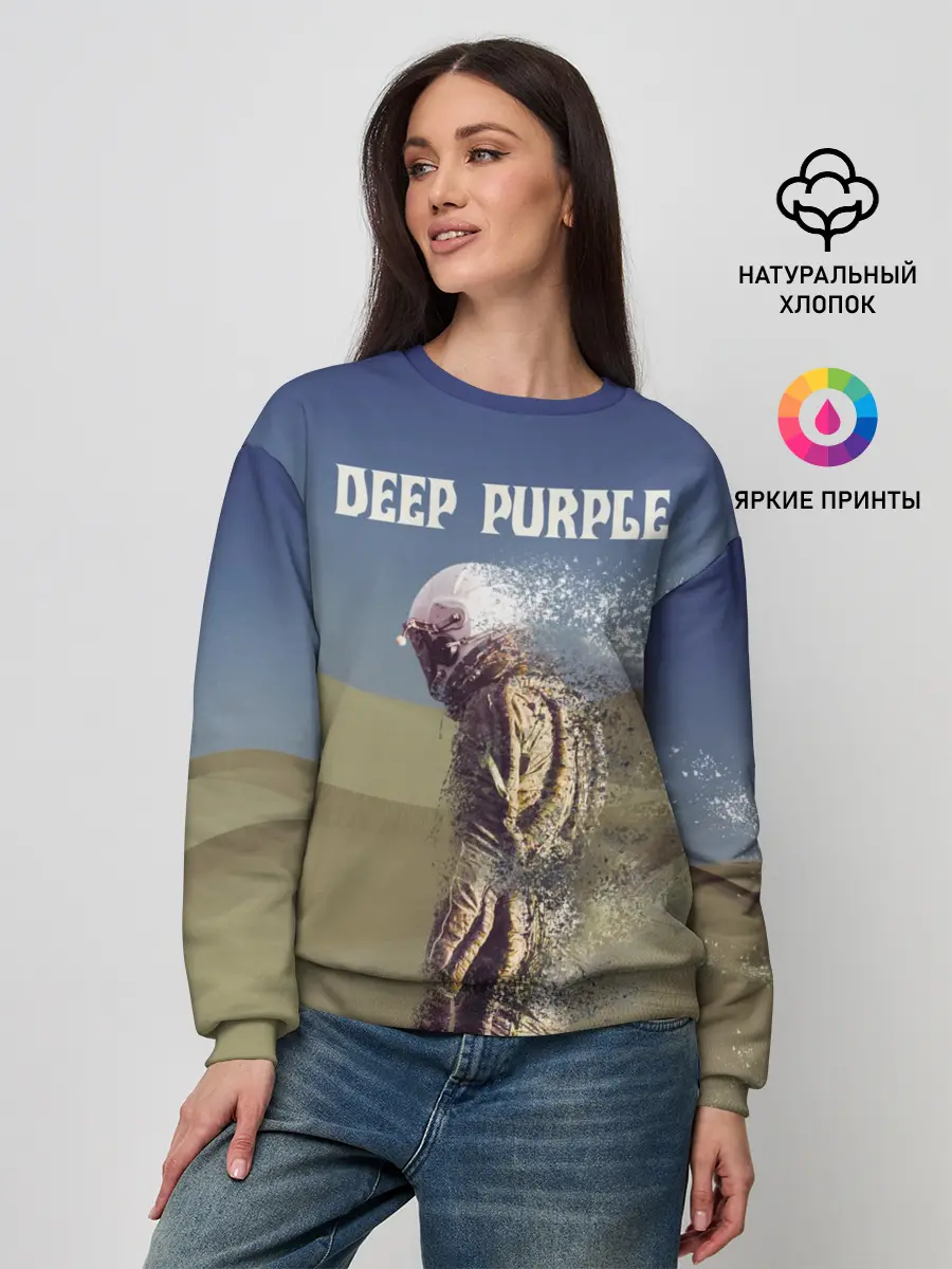 Женский свитшот / Deep Purple Whoosh