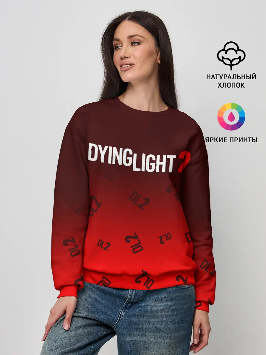 Женский свитшот / DYING LIGHT 2 / ДАИНГ ЛАЙТ