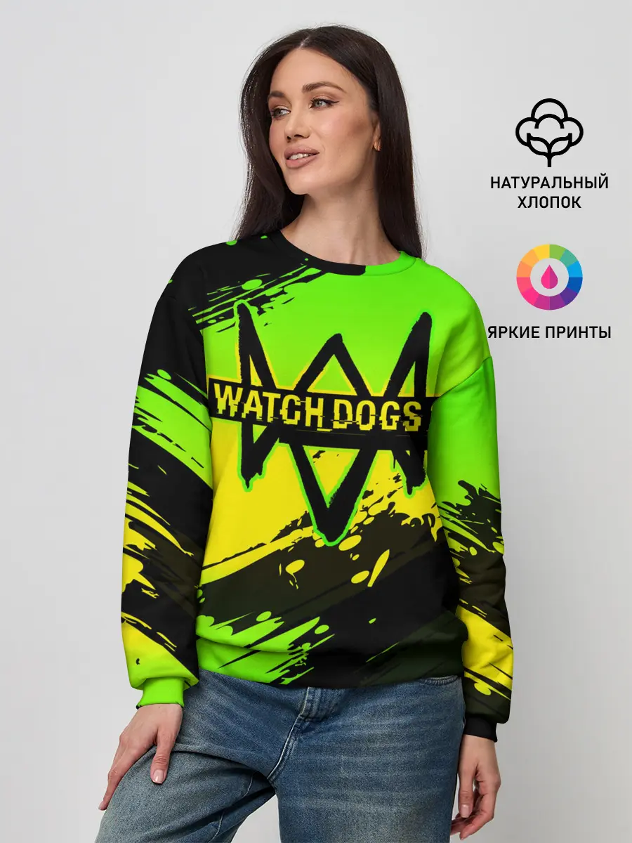 Женский свитшот / WATCH DOGS