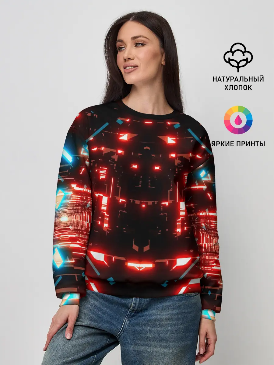 Женский свитшот / Neon Lights