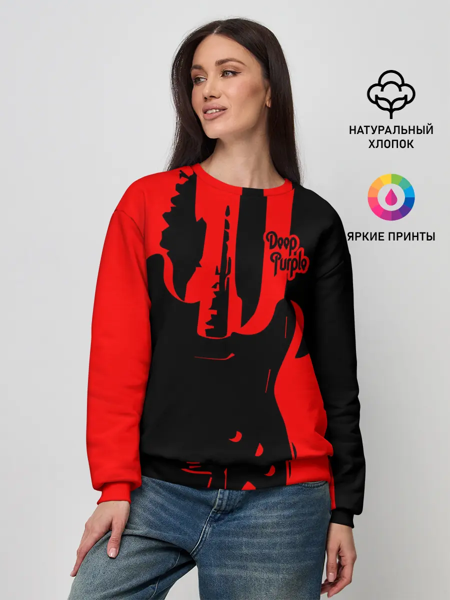 Женский свитшот / Deep Purple