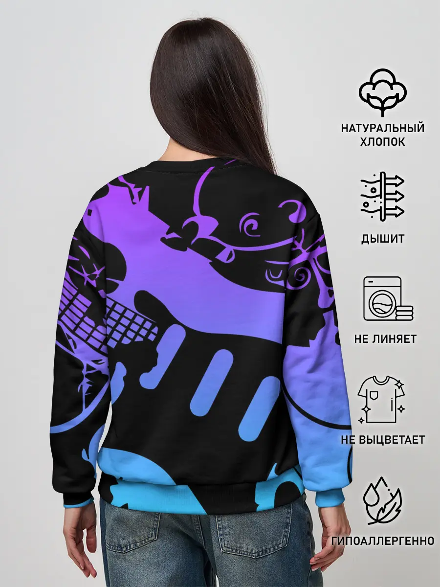 Женский свитшот / Deep Purple