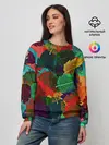 Женский свитшот / Abstract Autumn Leaves