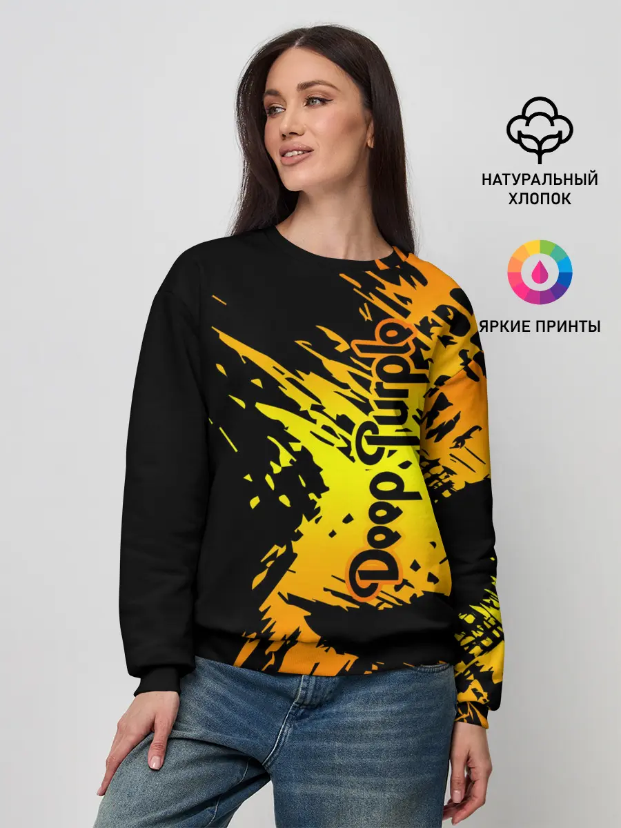 Женский свитшот / Deep Purple