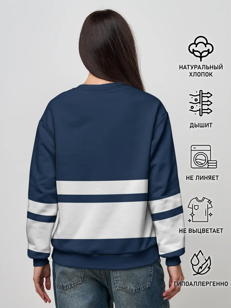 Женский свитшот / ВИННИПЕГ ДЖЕТС НХЛ