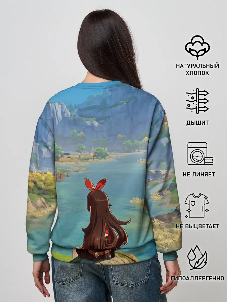 Женский свитшот / Genshin Impact