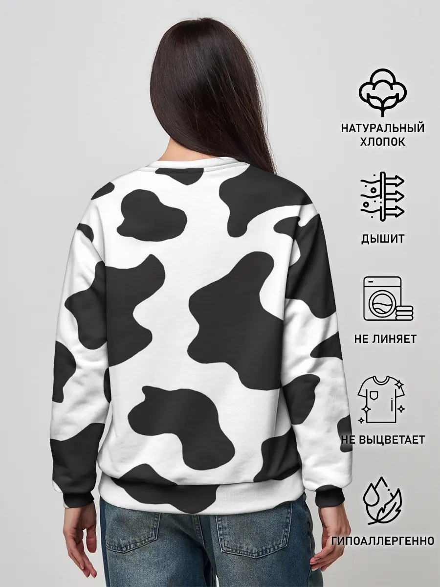 Женский свитшот / COW PRINT