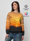 Женский свитшот / Закат