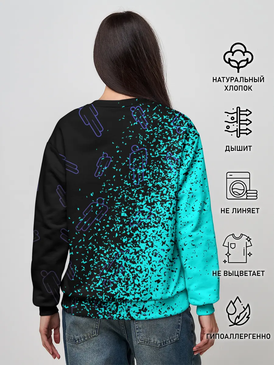 Женский свитшот / BILLIE EILISH / БИЛЛИ АЙЛИШ