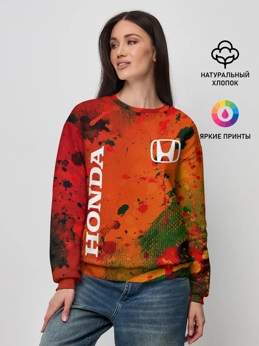 Женский свитшот / HONDA / ХОНДА
