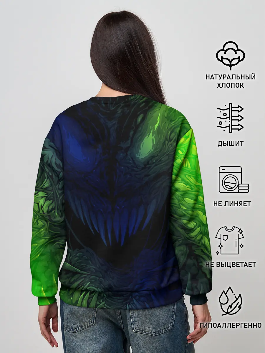 Женский свитшот / MINECRAFT / МАЙНКРАФТ