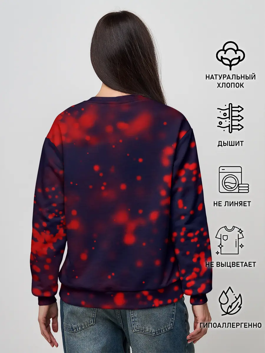 Женский свитшот / AC DС