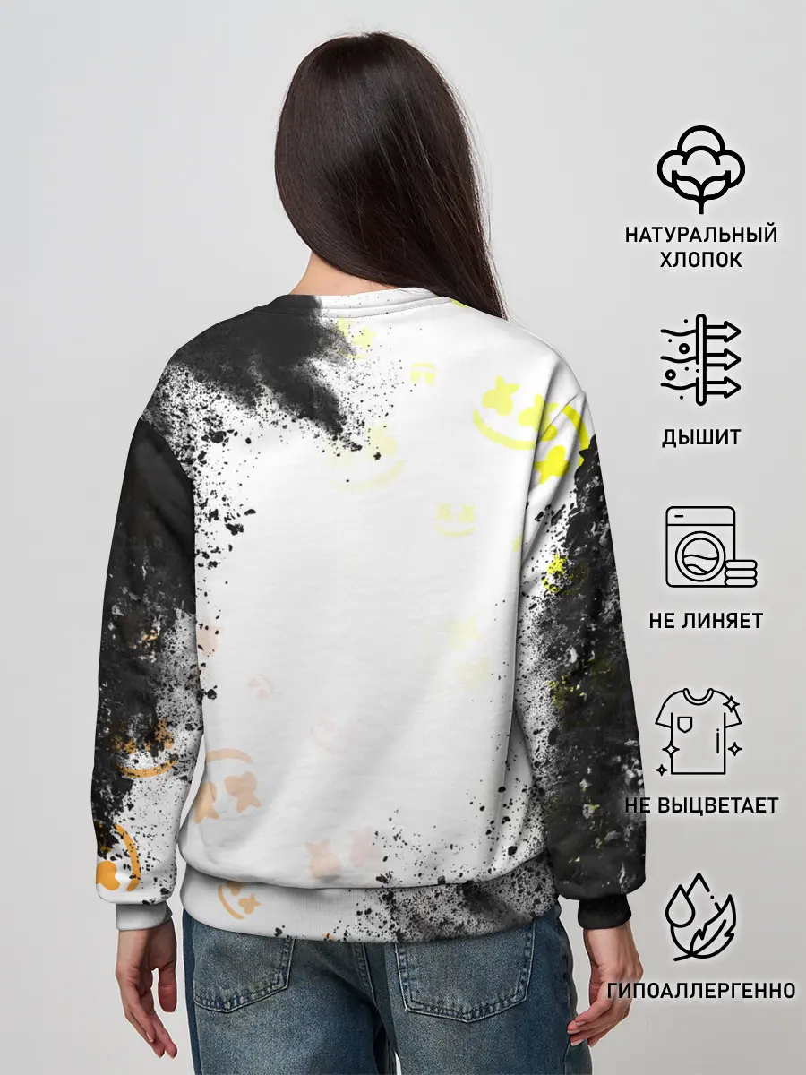 Женский свитшот / MARSHMELLO / МАРШМЕЛЛОУ