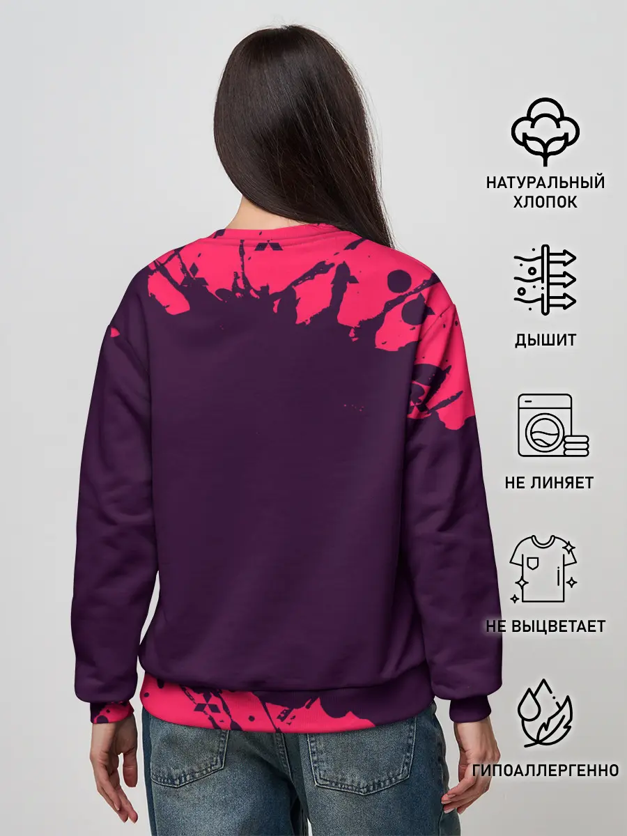 Женский свитшот / MITSUBISHI / МИТСУБИСИ