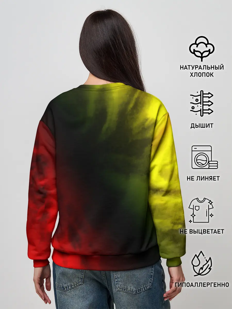 Женский свитшот / NIRVANA / НИРВАНА