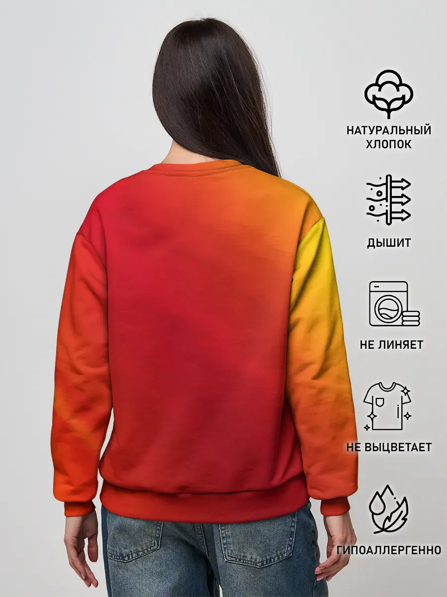 Женский свитшот / ПИКАЧУ / PIKACHU