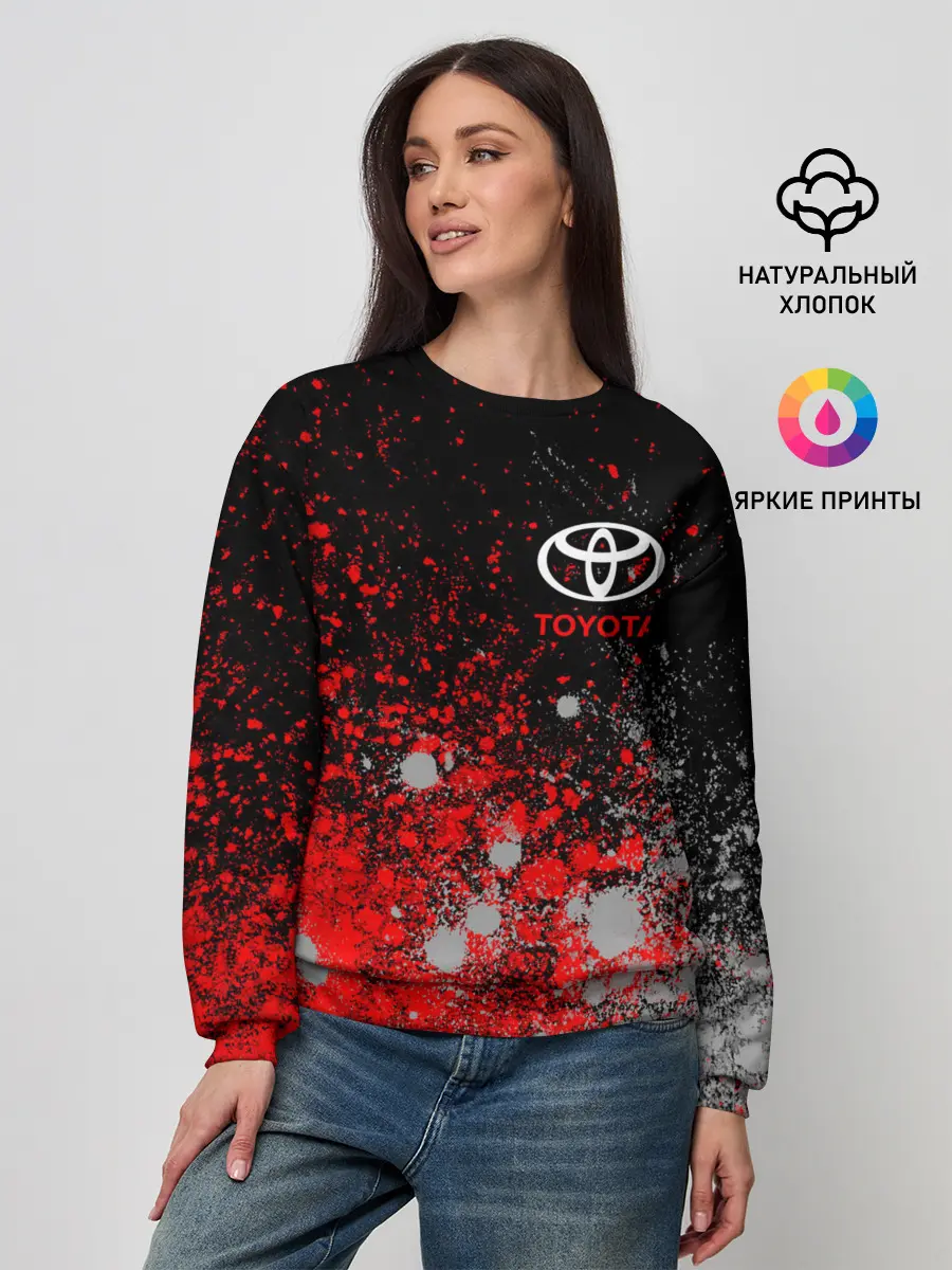 Женский свитшот / TOYOTA / ТОЙОТА