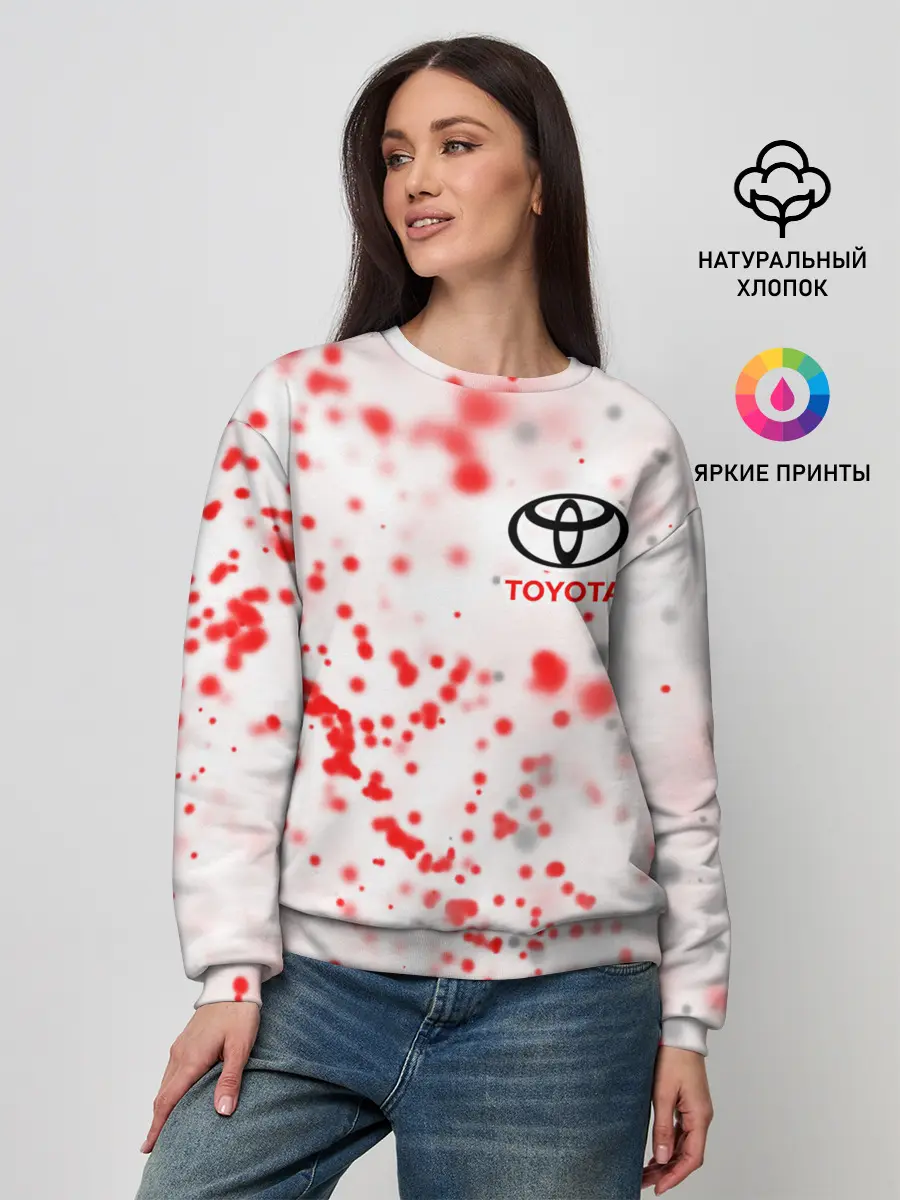 Женский свитшот / TOYOTA / ТОЙОТА