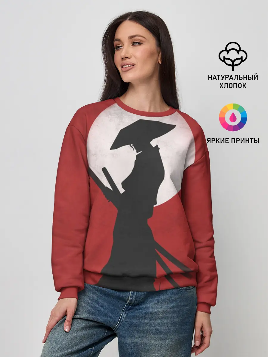 Женский свитшот / Last samurai