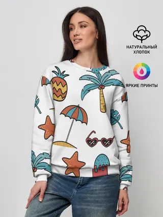 Женский свитшот / Отпуск