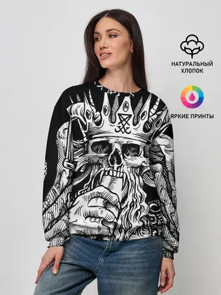 Женский свитшот / Монстр