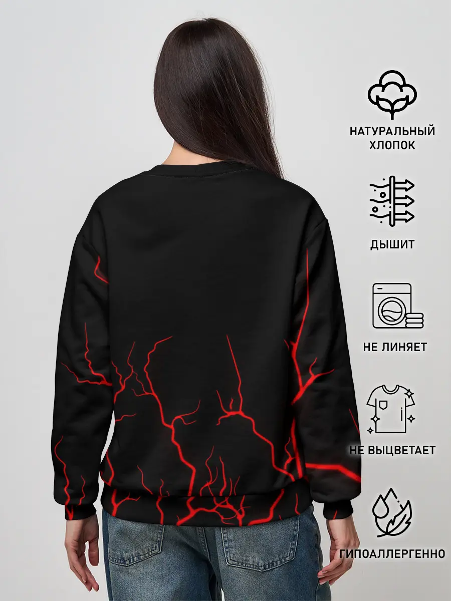 Женский свитшот / AC DС