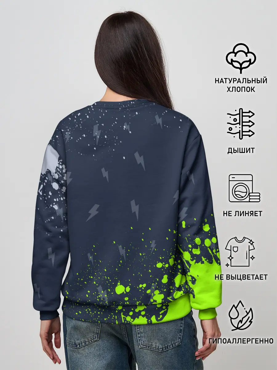 Женский свитшот / AC DС