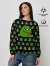 Женский свитшот / Frog Pepe