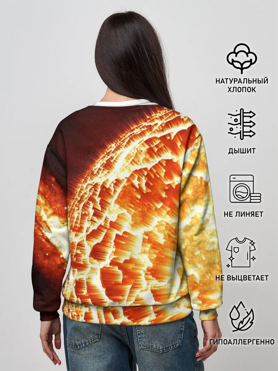 Женский свитшот / Космический объект