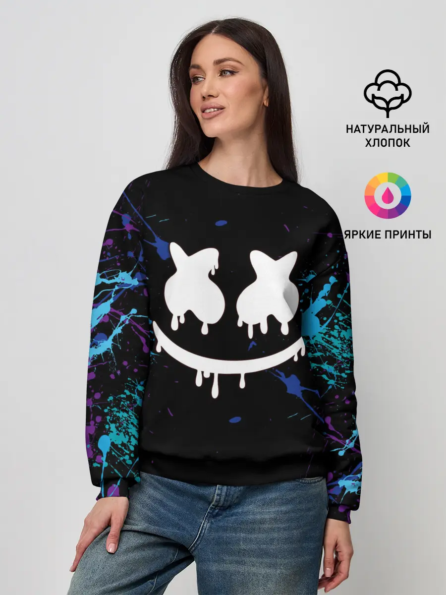 Женский свитшот / MARSHMELLO