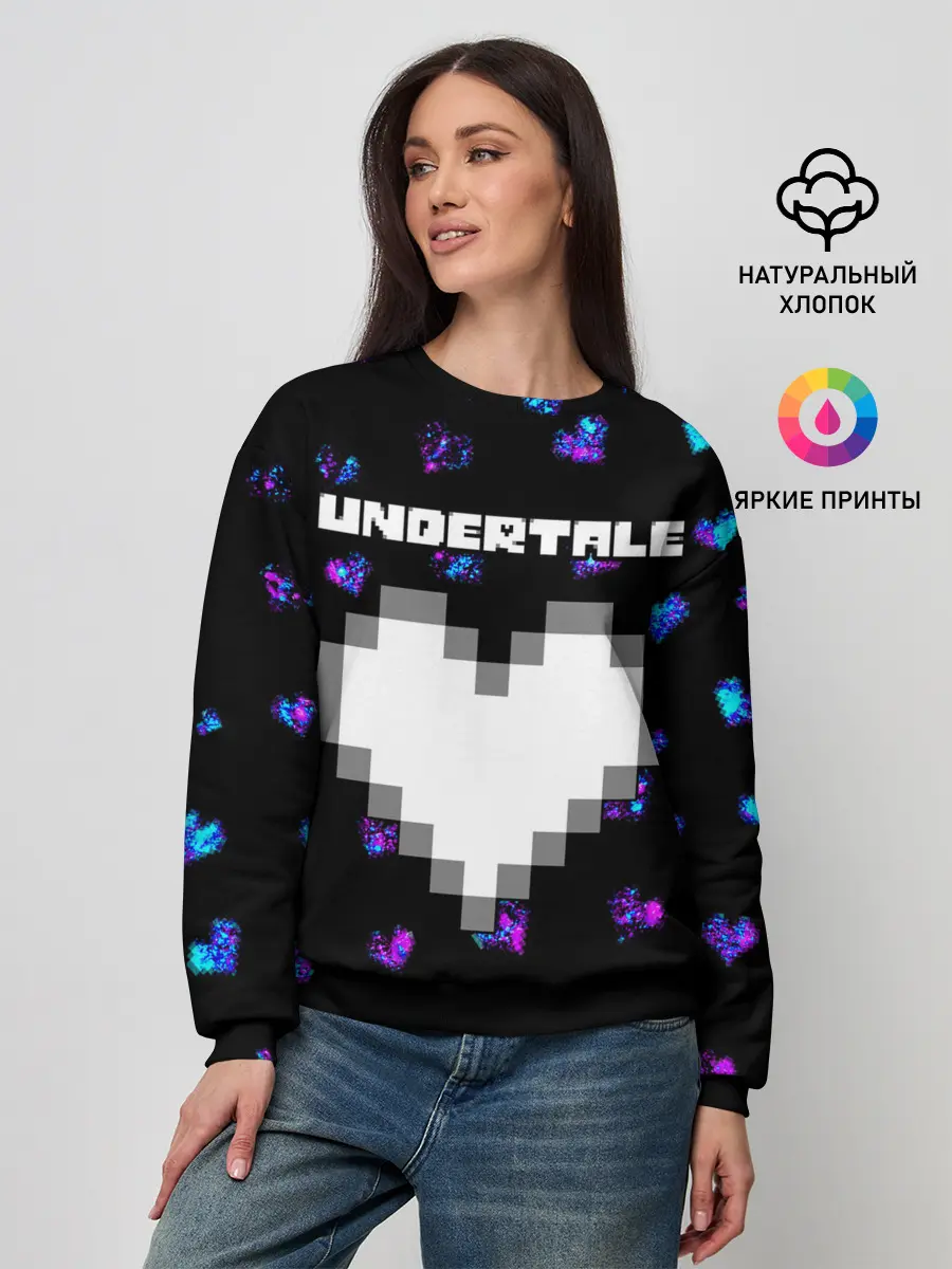 Женский свитшот / UNDERTALE / АНДЕРТЕЙЛ