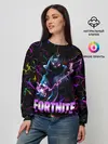 Женский свитшот / Fortnite | Молнии