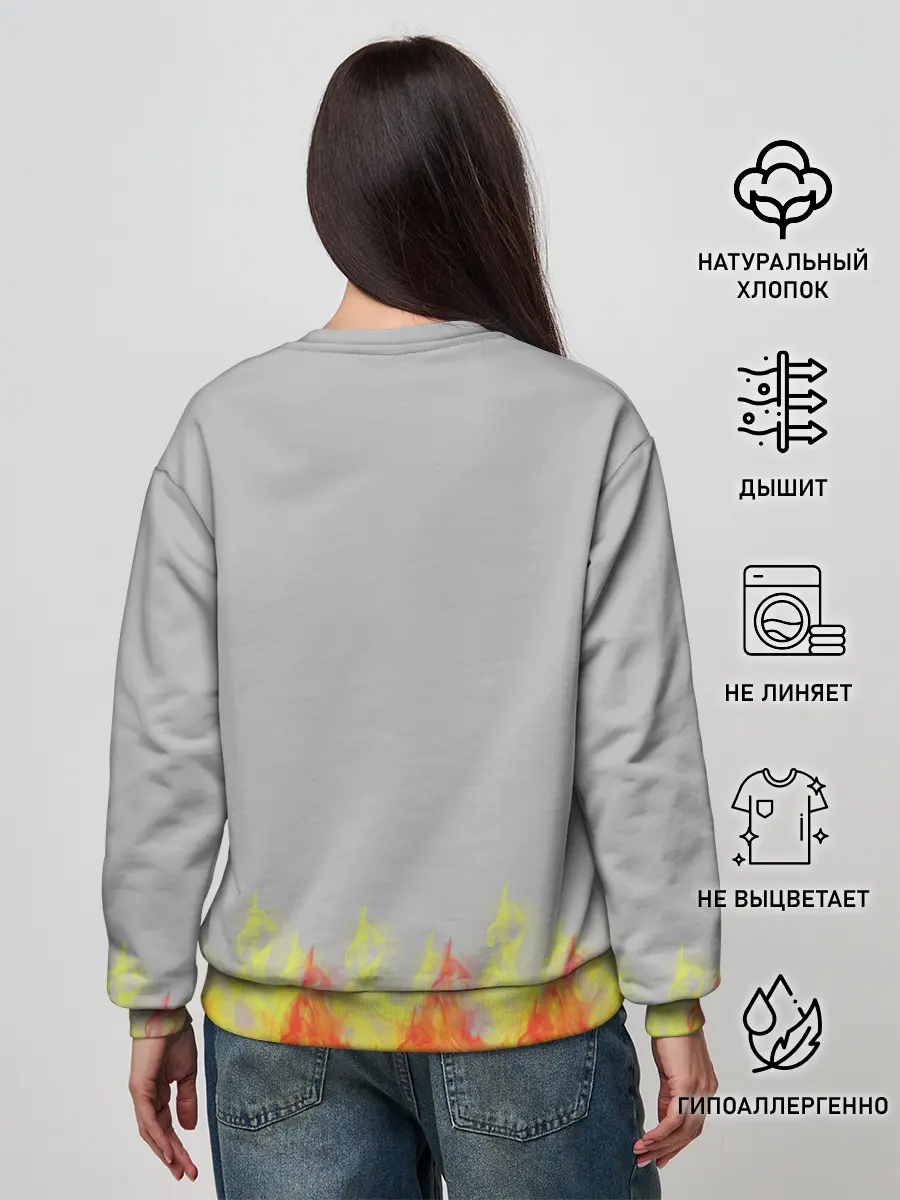 Женский свитшот / Пикачу