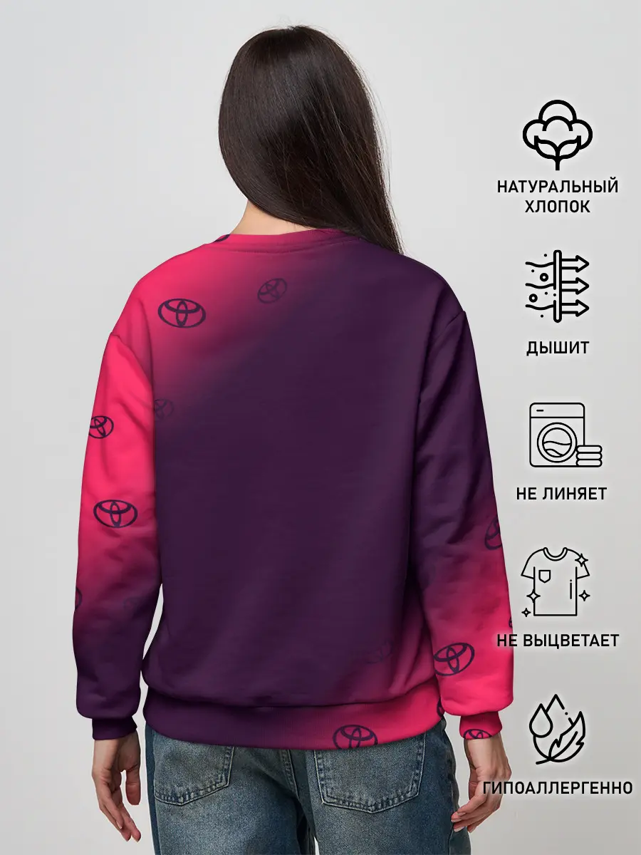 Женский свитшот / TOYOTA / ТОЙОТА