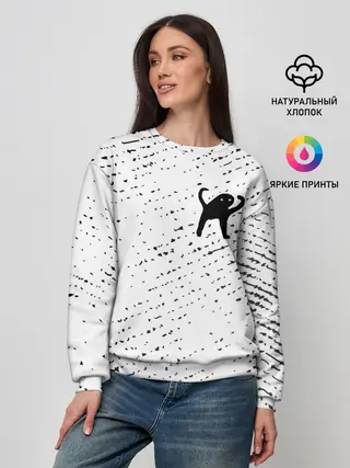 Женский свитшот / ЪУЪ СЪУКА