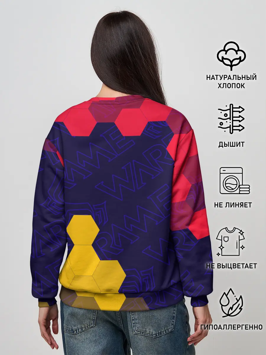 Женский свитшот / WARFRAME / ВАРФРЕЙМ