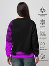 Женский свитшот / Джоджо fuck фиолетовый