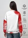 Женский свитшот / Джоджо герои красный дым